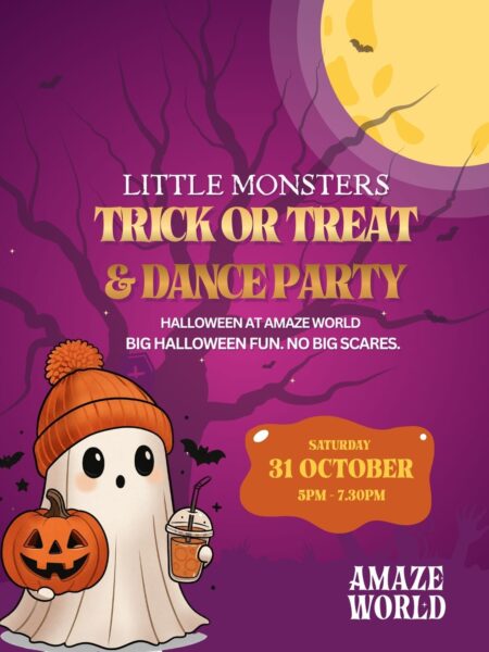 Little Monsters Trick or Treat and Dance Party at Amaze World